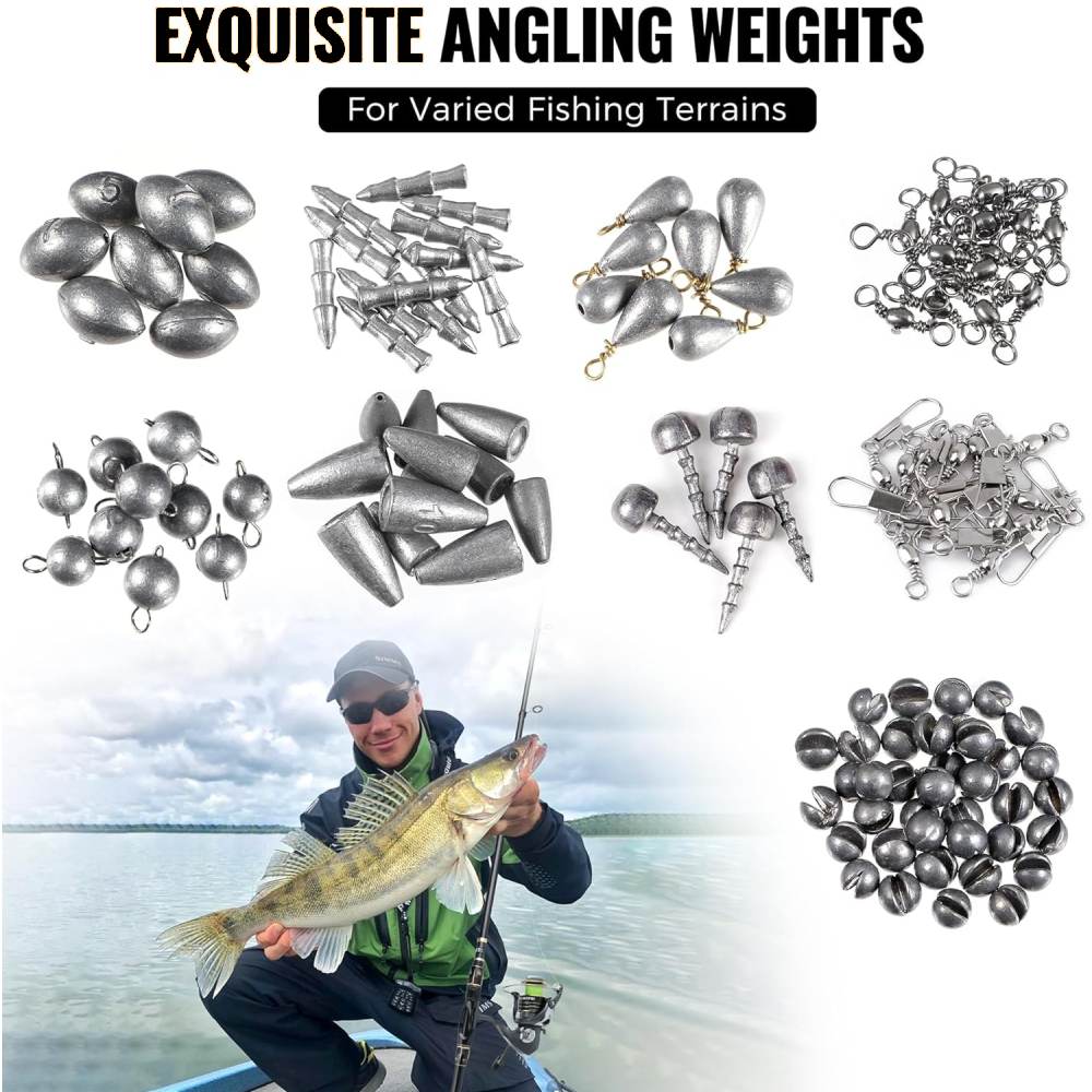 Fishing Terminal Tackle Kit, 397 Pieces
