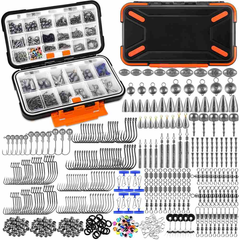 Fishing Terminal Tackle Kit, 397 Pieces