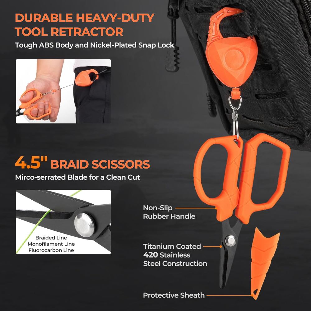 Fishing Tool Kit, 6 Pieces